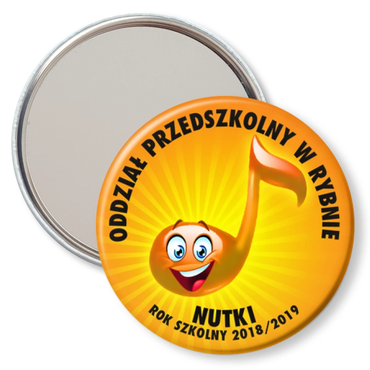 przypinka lusterko Nutki