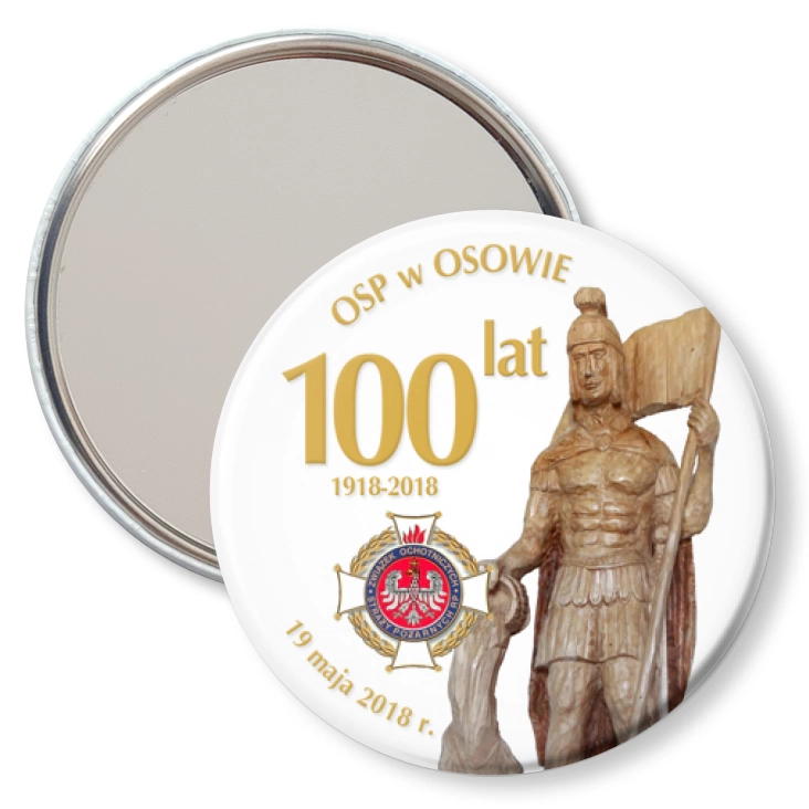 przypinka lusterko OSP w Osowie