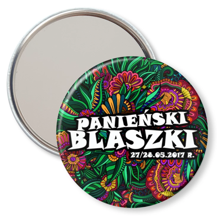 przypinka lusterko Panieński Blaszki