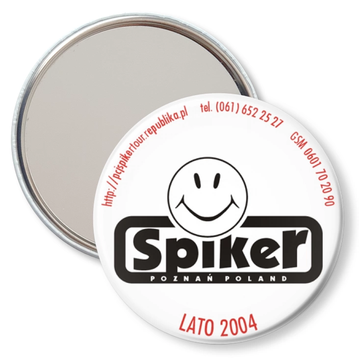 przypinka lusterko Spiker