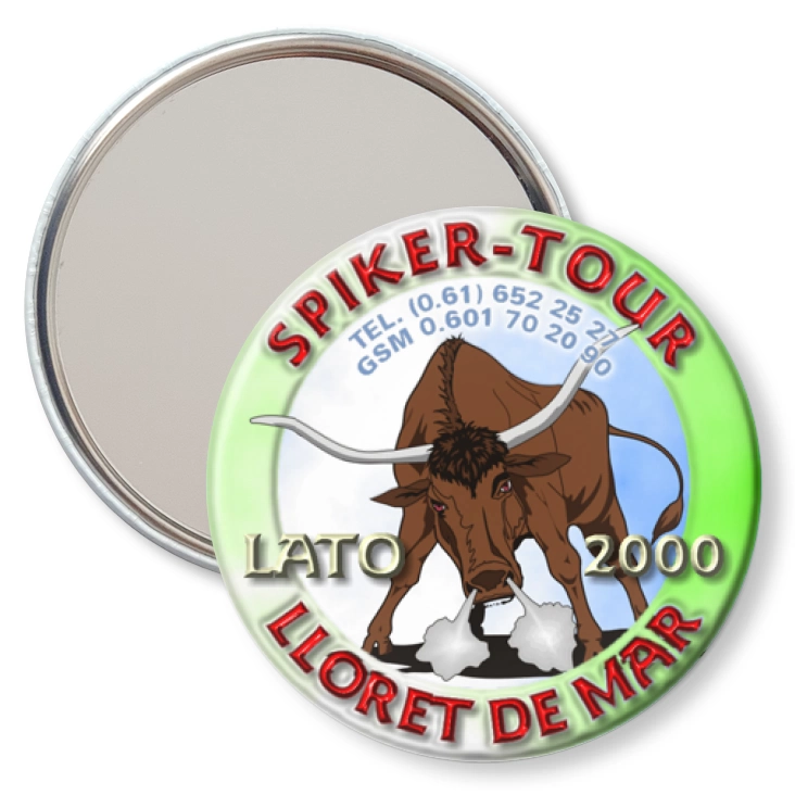 przypinka lusterko Spiker-Tour LLoret De Mar