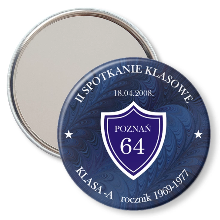 przypinka lusterko Spotkanie klasowe SP64