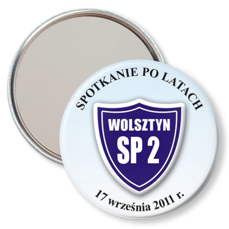 przypinka lusterko Spotkanie po latach