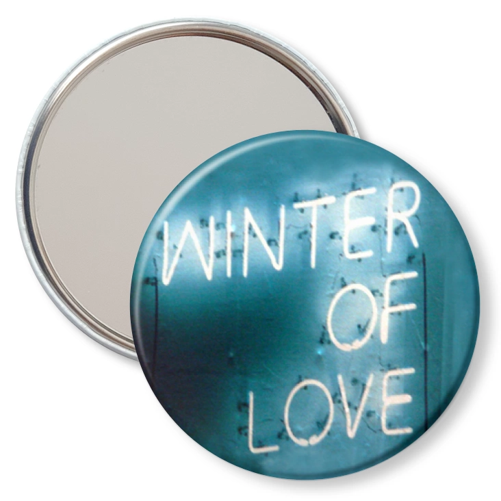 przypinka lusterko Winter of Love