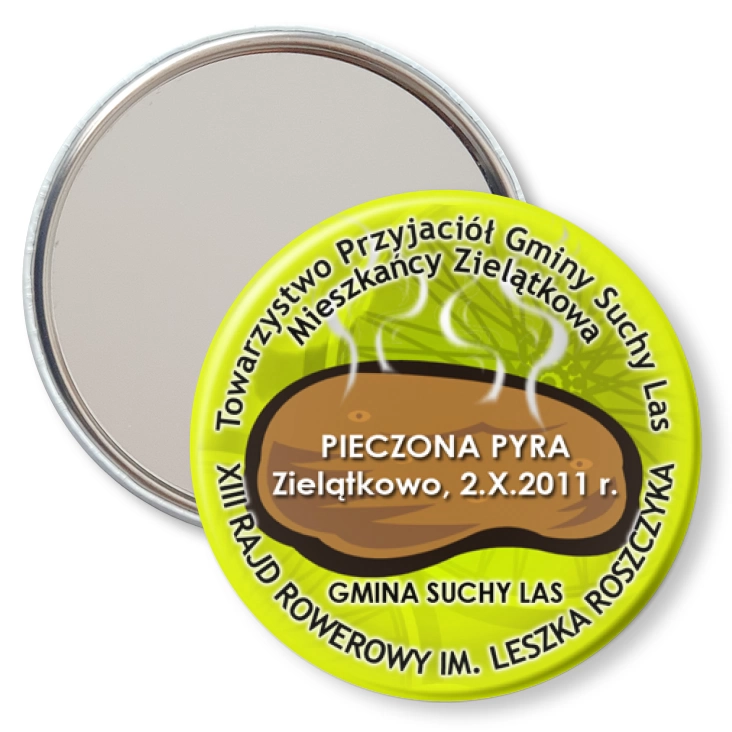 przypinka lusterko XIII Rajd Rowerowy im. Leszka Roszczyka