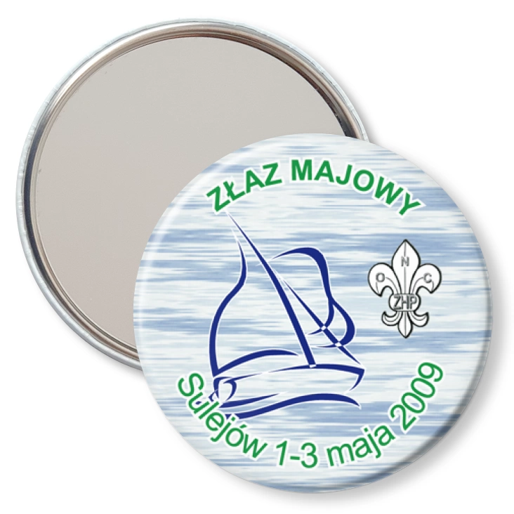 przypinka lusterko Złaz Majowy
