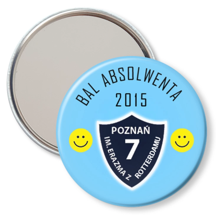 przypinka lusterko Bal Absolwenta 2015