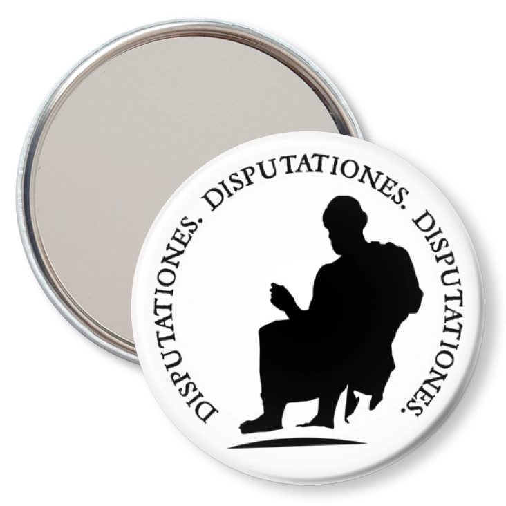 przypinka lusterko Disputationes