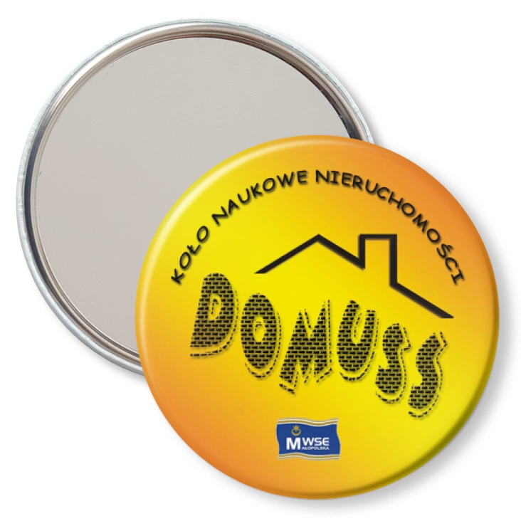 przypinka lusterko Domuss