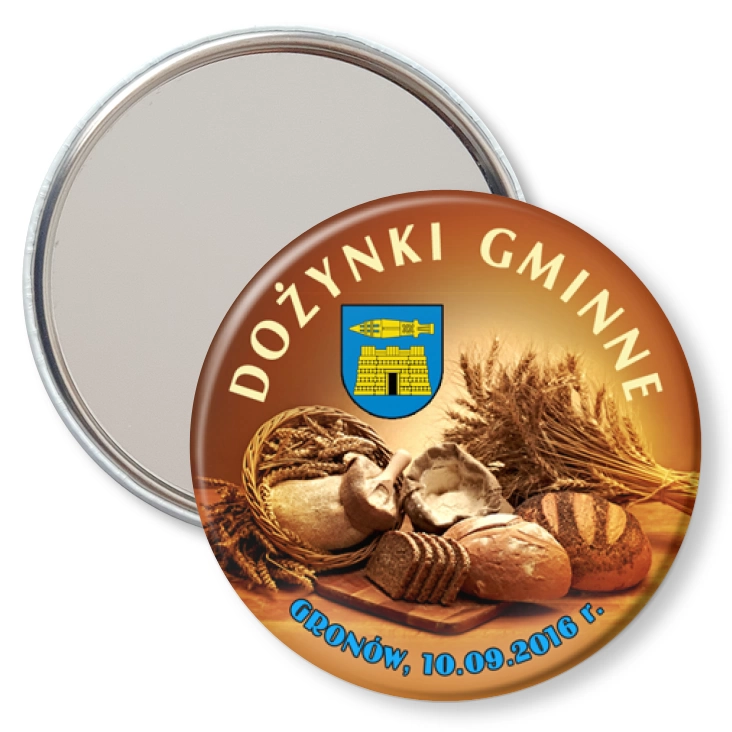 przypinka lusterko Dożynki - Gmina Zgorzelec
