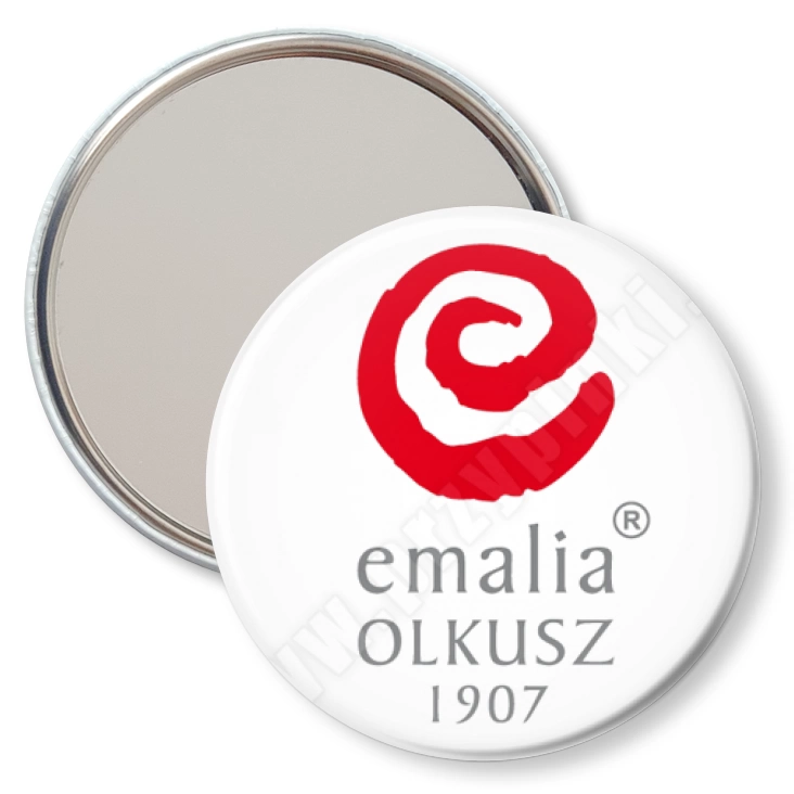 przypinka lusterko Emalia
