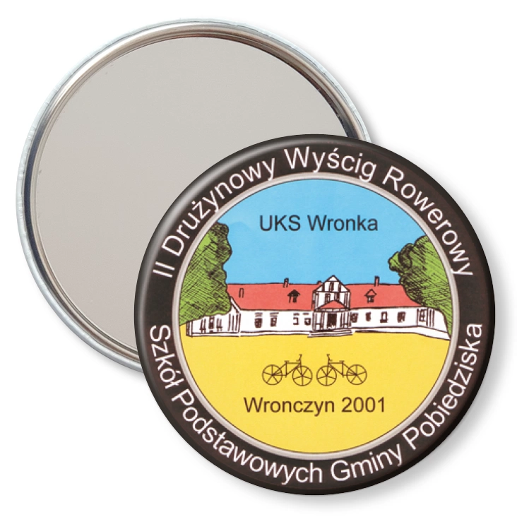 przypinka lusterko II Drużynowy Wyścig Rowerowy