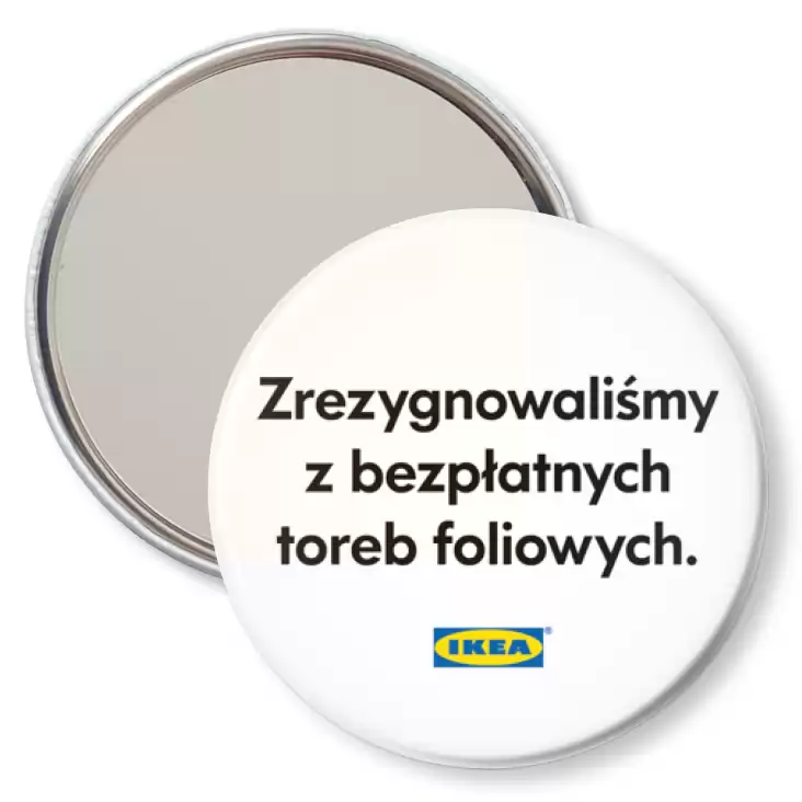 przypinka lusterko IKEA
