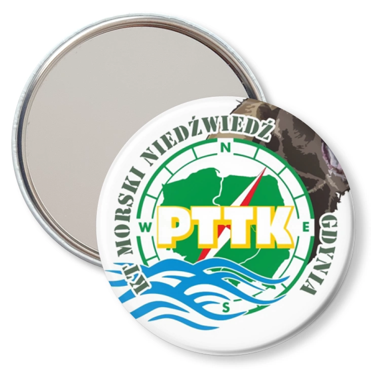 przypinka lusterko KT Morski Niedźwiedź