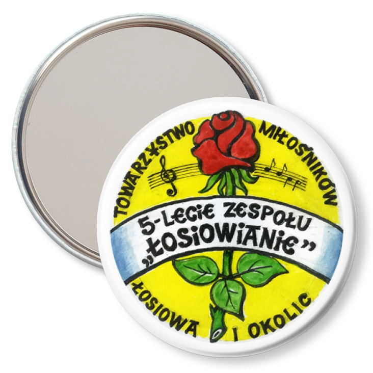 przypinka lusterko Łosiowianie