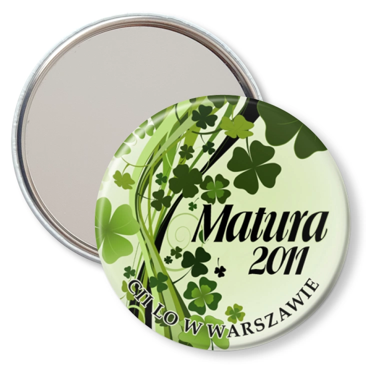 przypinka lusterko Matura
