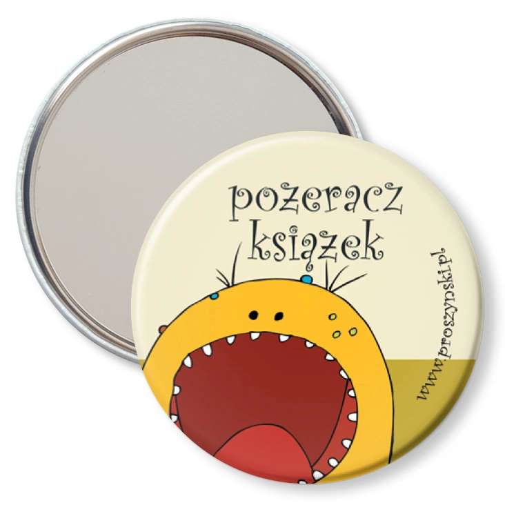 przypinka lusterko Pożeracz
