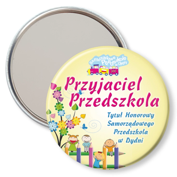 przypinka lusterko Przedszkole w Dydni