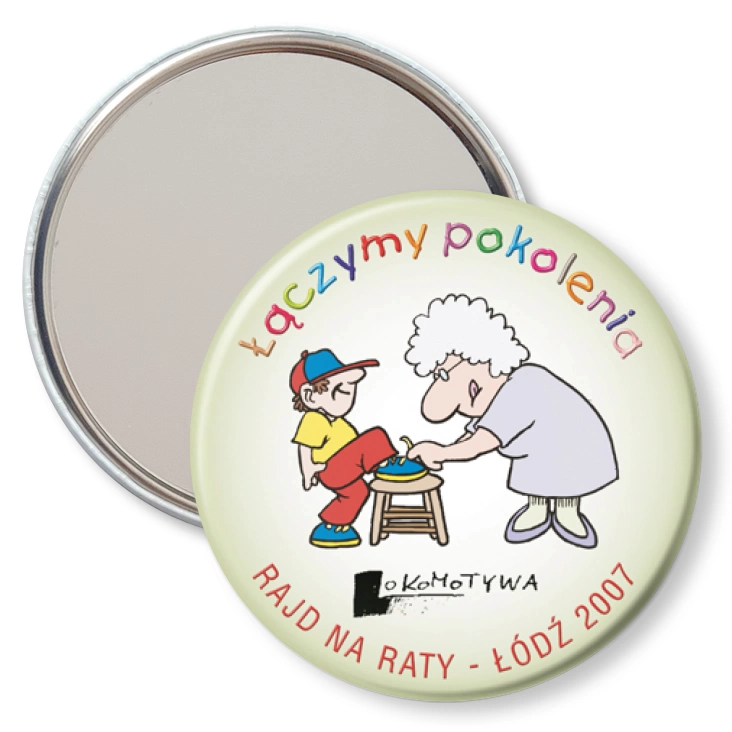 przypinka lusterko Rajd na raty 2