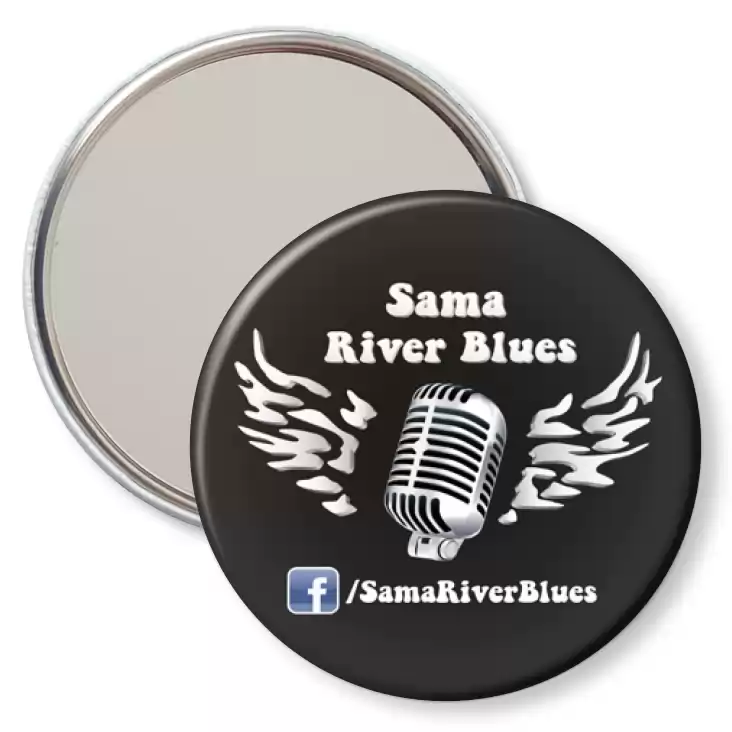 przypinka lusterko Sama River Blues