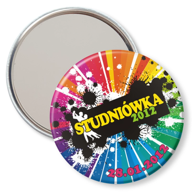 przypinka lusterko Studniówka