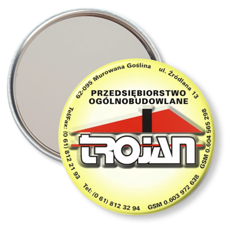 przypinka lusterko TROJAN
