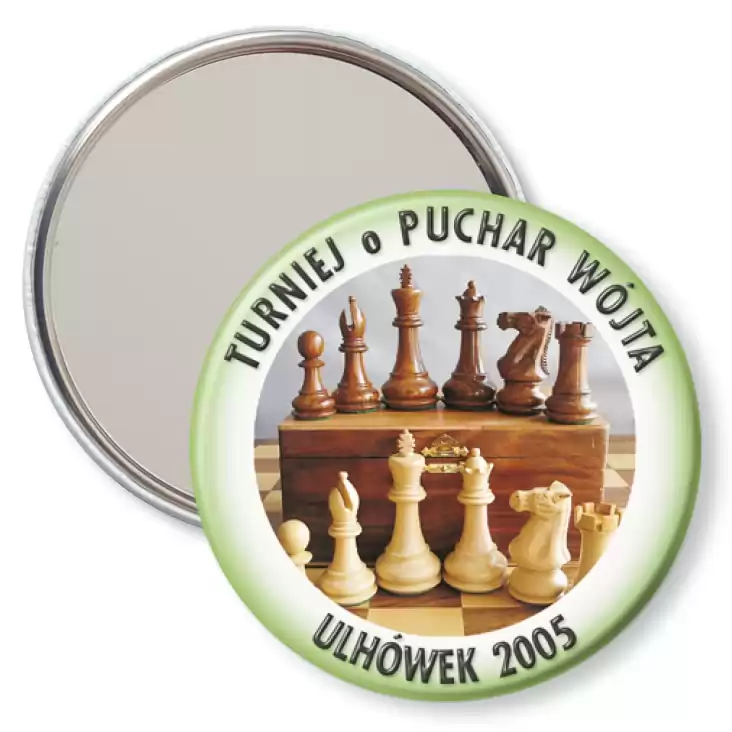 przypinka lusterko Turniej o puchar wójta - Ulhówek 2005