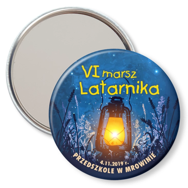 przypinka lusterko VI Marsz latarnika