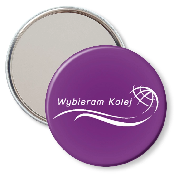 przypinka lusterko Wybieram kolej A