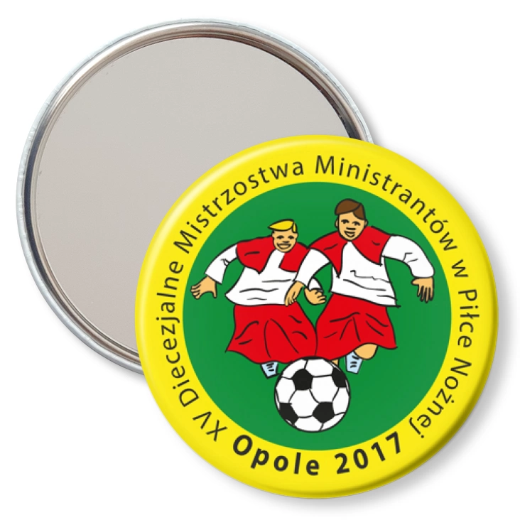 przypinka lusterko XV Diecezjalne Mistrzostwa Ministrantów