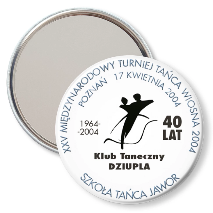 przypinka lusterko XXV Międzynarodowy Turniej Tańca