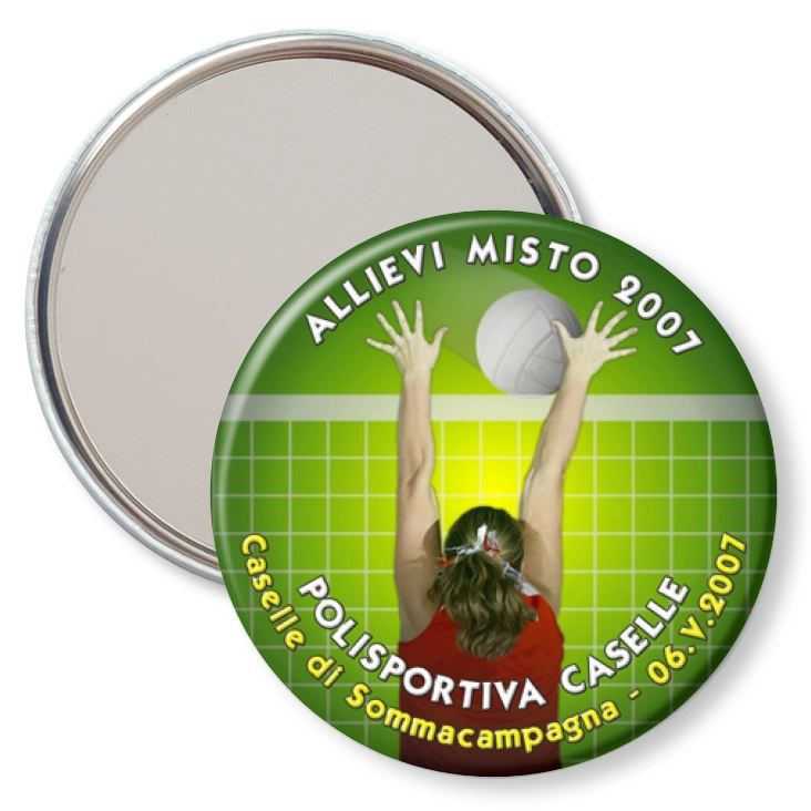 przypinka lusterko Allievi Misto 2007