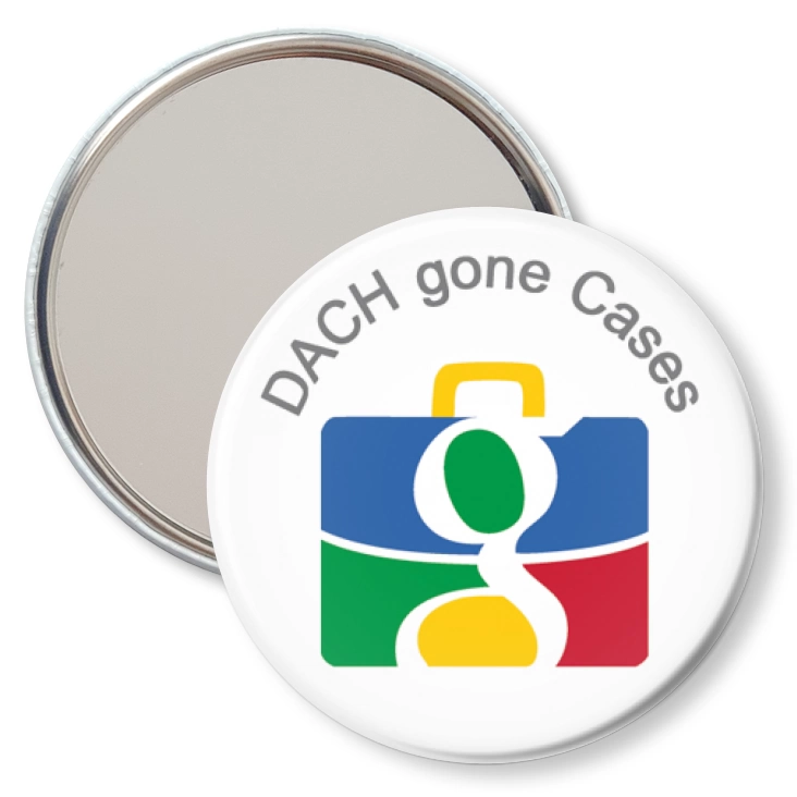 przypinka lusterko DACH gone Cases
