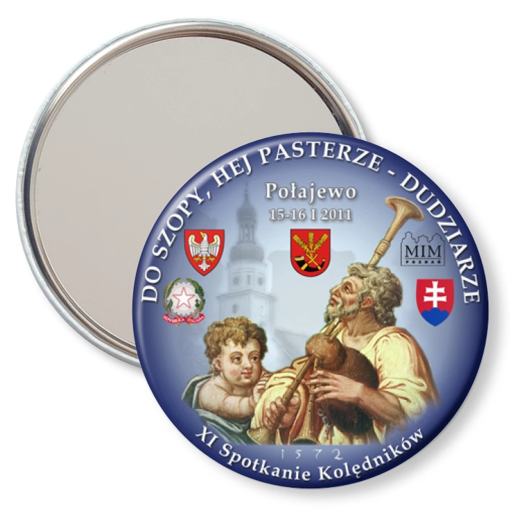 przypinka lusterko Dudziarze 2011