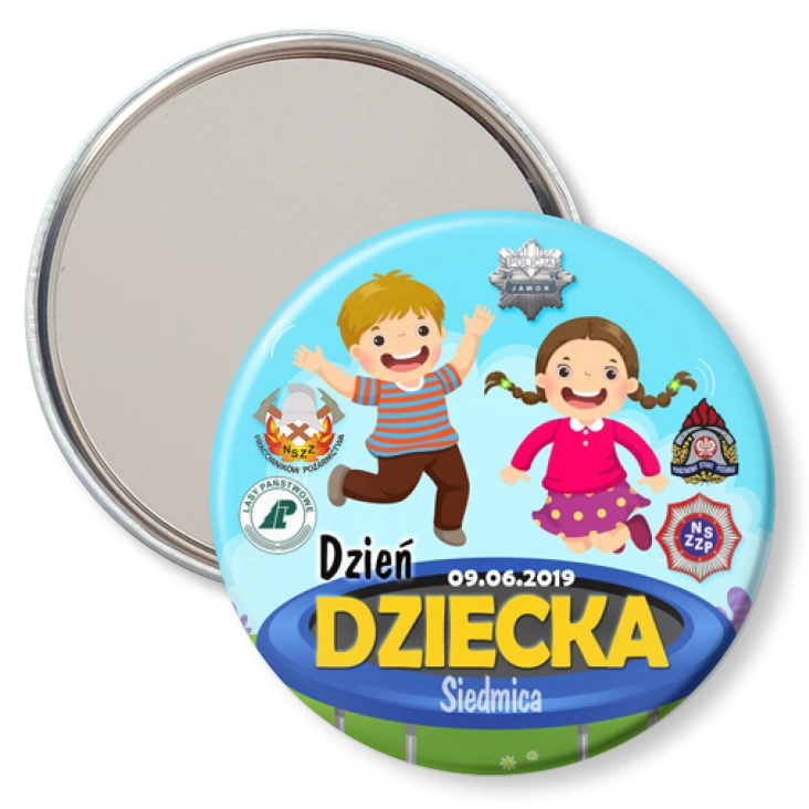 przypinka lusterko Dzień Dziecka 2018