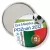 Przypinka lusterko Gra Miejska - Poznań 2012 - Portugalia