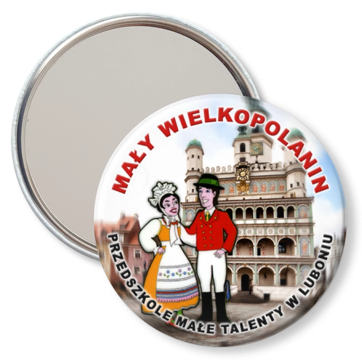 przypinka lusterko Mały Wielkopolanin