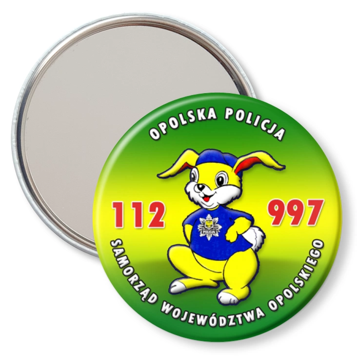 przypinka lusterko Policuś C