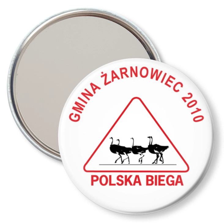 przypinka lusterko Polska biega Żarnowiec