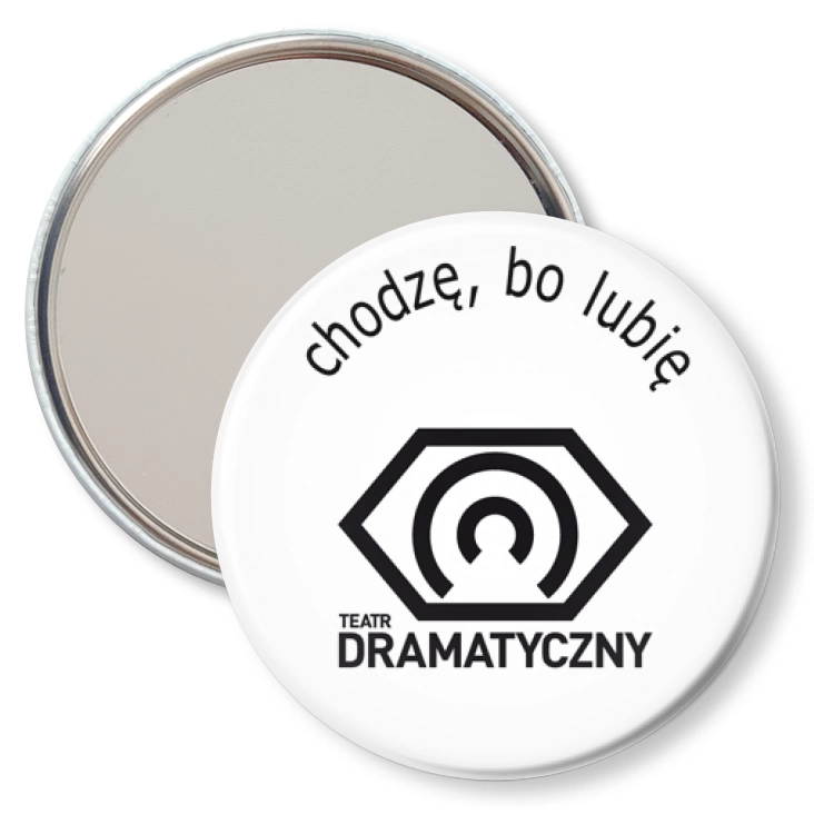 przypinka lusterko Teatr Dramatyczny D