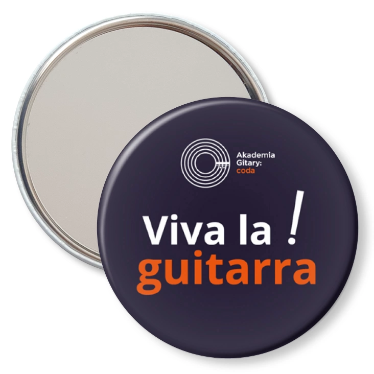 przypinka lusterko Viva la guitarra