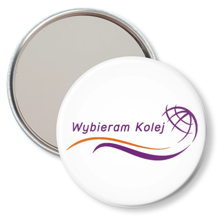 przypinka lusterko Wybieram kolej B