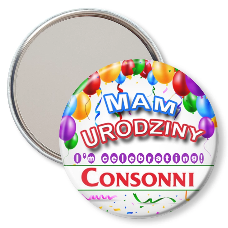 przypinka lusterko CONSONNI