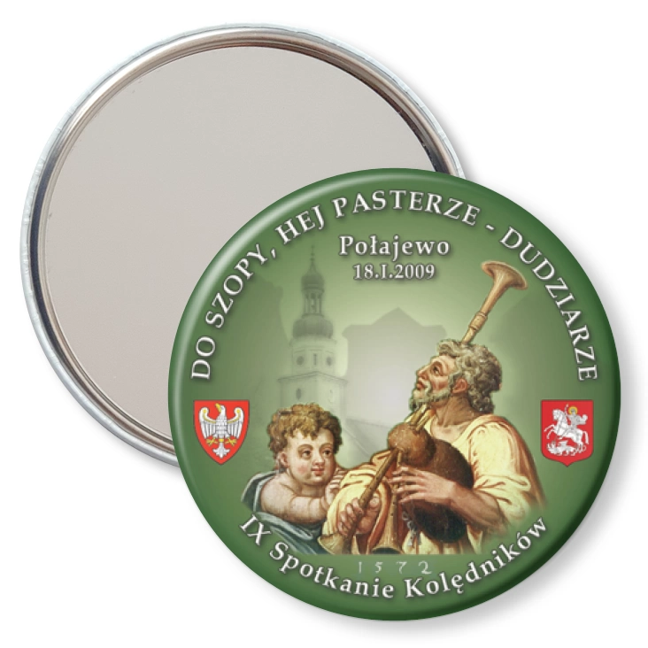 przypinka lusterko Dudziarze 2009