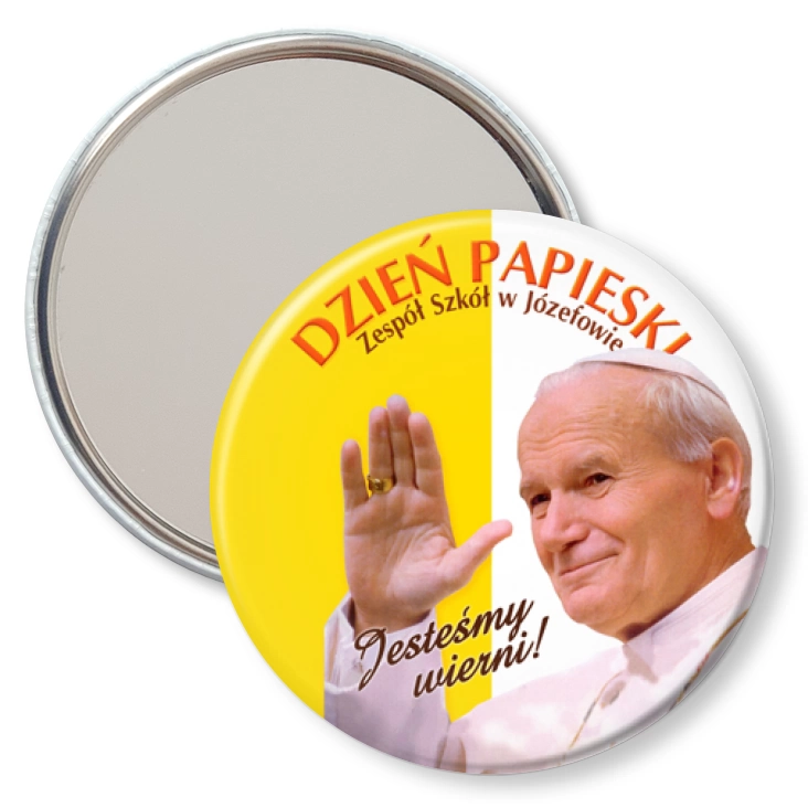 przypinka lusterko Dzień Papieski