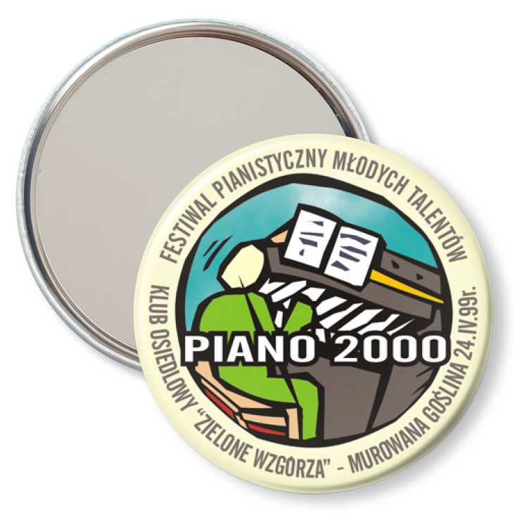 przypinka lusterko Festiwal Pianistycznych Młodych Talentów
