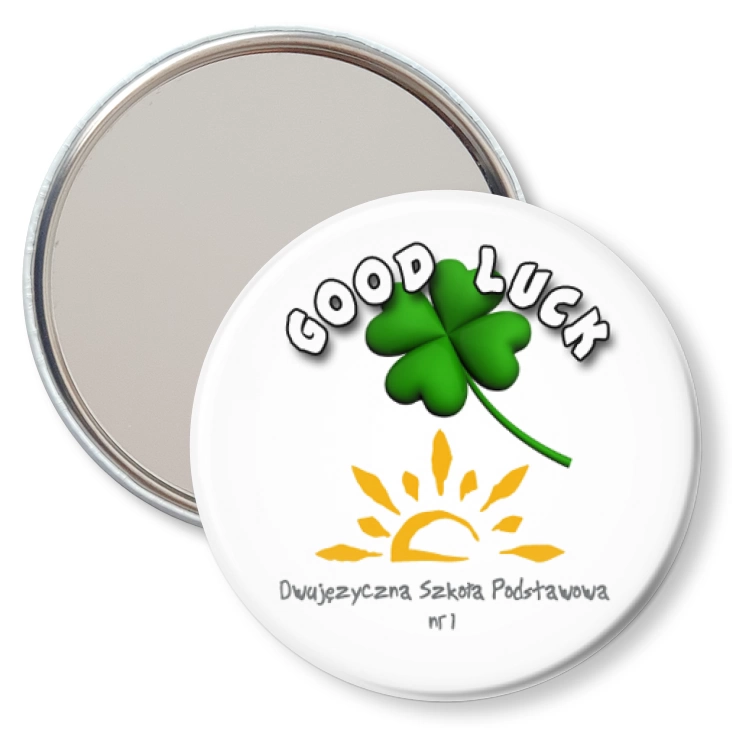 przypinka lusterko Good Luck