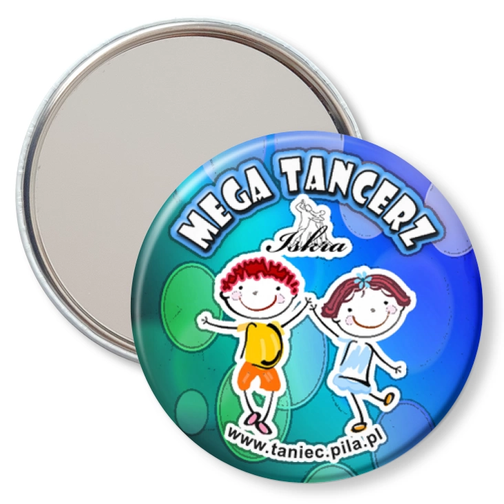 przypinka lusterko Iskra - Mega Tancerz