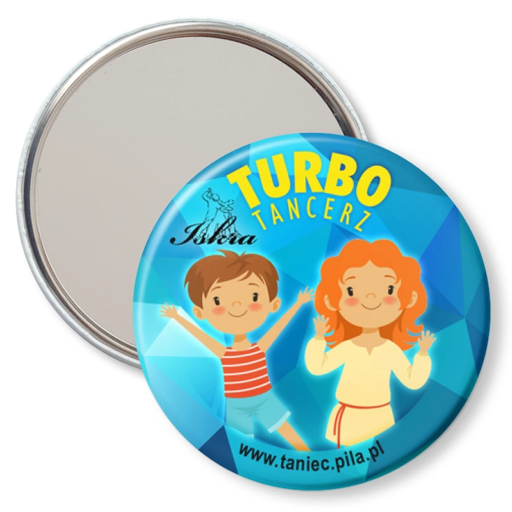 przypinka lusterko Iskra - Turbo Tancerz