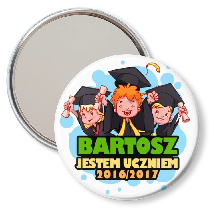 przypinka lusterko Jestem Uczniem
